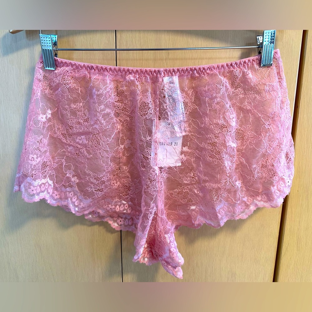 Lace Lingerie Shorts - NWT